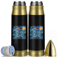 LGBTQ Rainbow Moon Astronaut Bullet Tumbler Starry Night Graphic