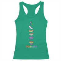 Purride Rainbow Cat Moon Cycles Racerback Tank Top LGBQT Pride Feline Space