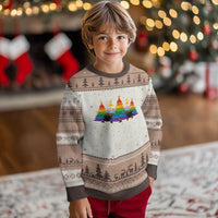 Christmas Rainbow Tree LGBTQ Support Ugly Christmas Sweater Holiday Pride Gift