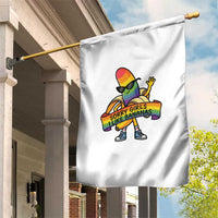 Sorry Girls I Like Bananas Garden Flag Funny LGBTQ Graphic