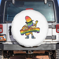 Sorry Girls I Like Bananas Spare Tire Cover Funny LGBTQ Graphic