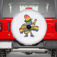 Sorry Girls I Like Bananas Spare Tire Cover Funny LGBTQ Graphic