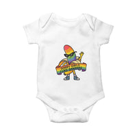 Sorry Girls I Like Bananas Baby Onesie Funny LGBTQ Graphic