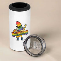 Sorry Girls I Like Bananas 4 in 1 Can Cooler Tumbler Funny LGBTQ Graphic
