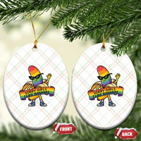 Sorry Girls I Like Bananas Ceramic Ornament Funny LGBTQ Graphic