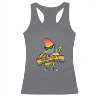 Sorry Girls I Like Bananas Racerback Tank Top Funny LGBTQ Graphic