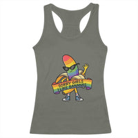 Sorry Girls I Like Bananas Racerback Tank Top Funny LGBTQ Graphic