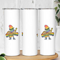 Sorry Girls I Like Bananas Skinny Tumbler Funny LGBTQ Graphic