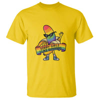 Sorry Girls I Like Bananas T Shirt Funny LGBTQ Graphic