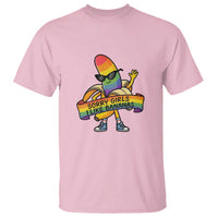 Sorry Girls I Like Bananas T Shirt Funny LGBTQ Graphic