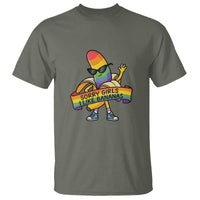 Sorry Girls I Like Bananas T Shirt Funny LGBTQ Graphic