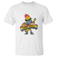 Sorry Girls I Like Bananas T Shirt Funny LGBTQ Graphic