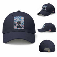 Funny Transgender Cat Starry Night Baseball Cap LGBTQ Pride Support Gift