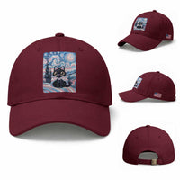 Funny Transgender Cat Starry Night Baseball Cap LGBTQ Pride Support Gift