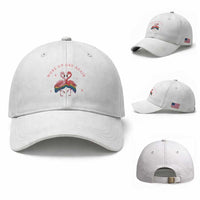 Funny Flamingos Woke Up Gay Again Baseball Cap Gift For Queer Bird Lovers