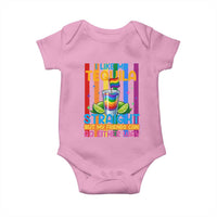 I Like My Tequila Straight But My Friends Go Either Way Baby Onesie Funny LGBTQ Drinking