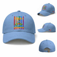 I Like My Tequila Straight But My Friends Go Either Way Baseball Cap Funny LGBTQ Drinking