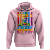 I Like My Tequila Straight But My Friends Go Either Way Hoodie Funny LGBTQ Drinking