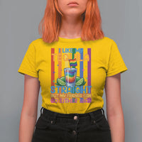I Like My Tequila Straight But My Friends Go Either Way T Shirt For Women Funny LGBTQ Drinking