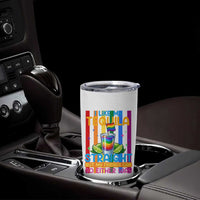 I Like My Tequila Straight But My Friends Go Either Way Tumbler Cup Funny LGBTQ Drinking