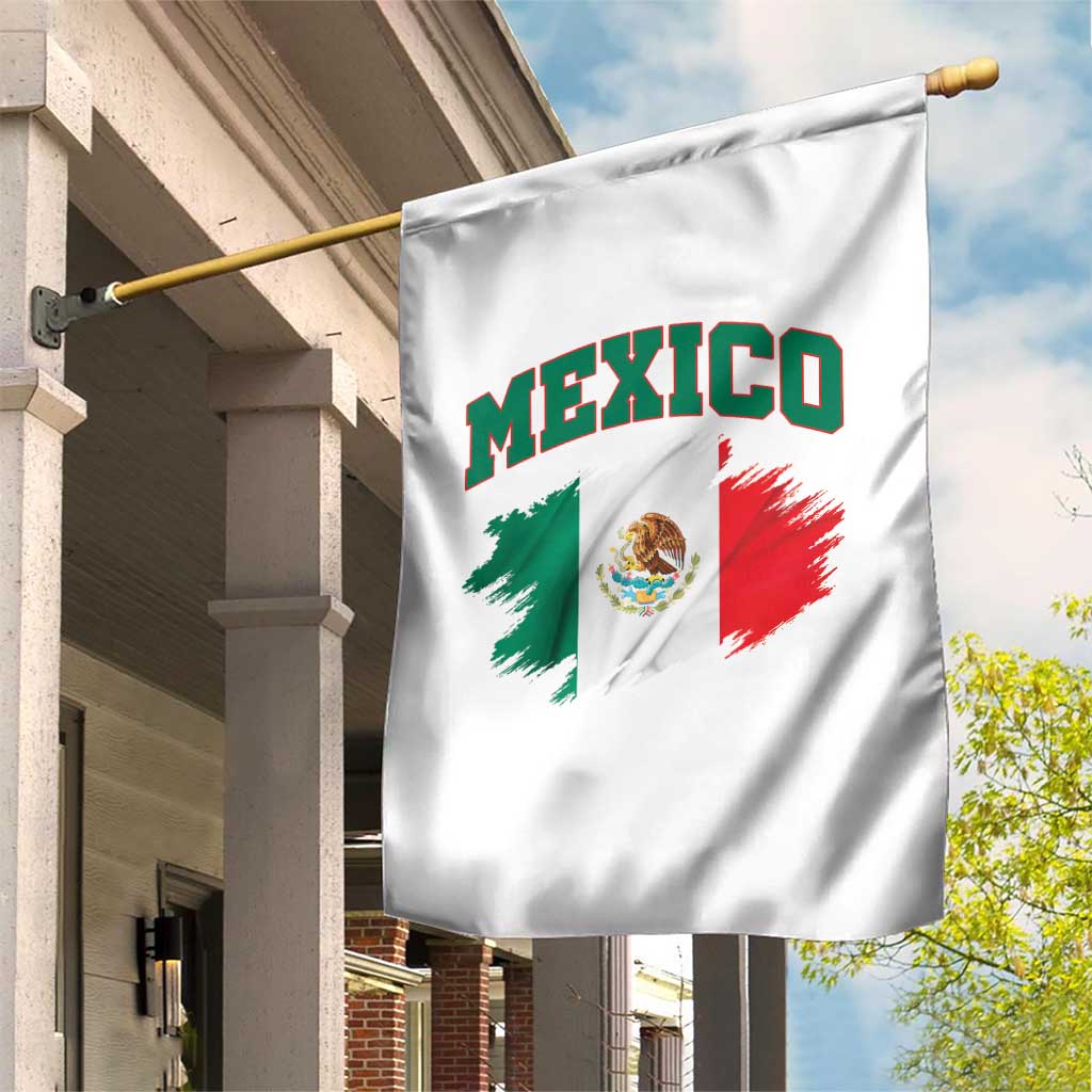 Retro Vintage Mexico Flag Garden Flag Mexican Pride Gift
