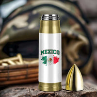 Retro Vintage Mexico Flag Bullet Tumbler Mexican Pride Gift
