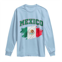 Retro Vintage Mexico Flag Long Sleeve Shirt Mexican Pride Gift