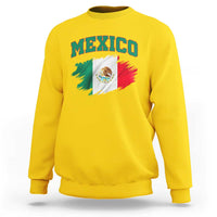 Retro Vintage Mexico Flag Sweatshirt Mexican Pride Gift