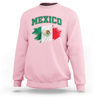 Retro Vintage Mexico Flag Sweatshirt Mexican Pride Gift