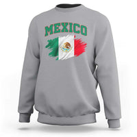 Retro Vintage Mexico Flag Sweatshirt Mexican Pride Gift