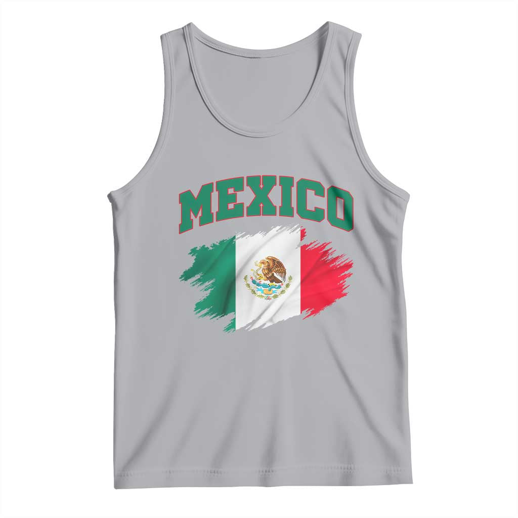 Retro Vintage Mexico Flag Tank Top Mexican Pride Gift