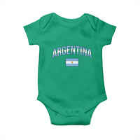 Throwback Argentina Pride Baby Onesie Vintage Flag Heritage Gift