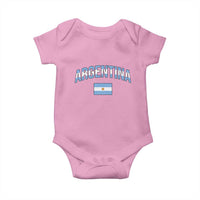 Throwback Argentina Pride Baby Onesie Vintage Flag Heritage Gift