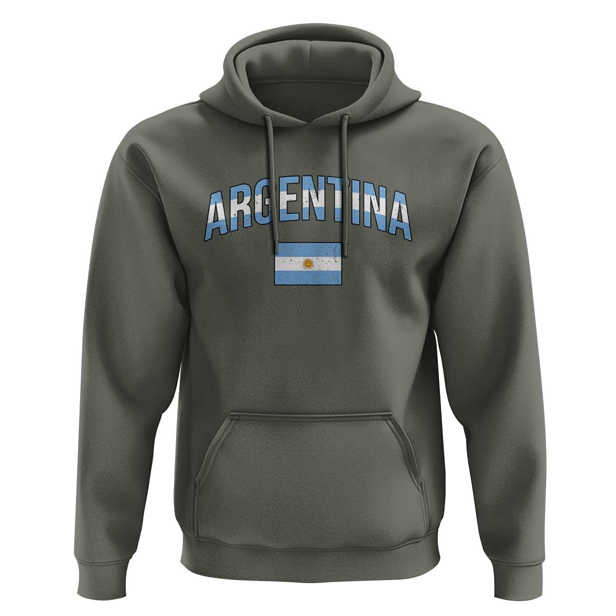 Throwback Argentina Pride Hoodie Vintage Flag Heritage Gift