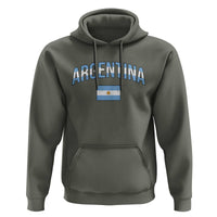 Throwback Argentina Pride Hoodie Vintage Flag Heritage Gift