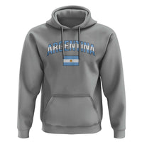 Throwback Argentina Pride Hoodie Vintage Flag Heritage Gift