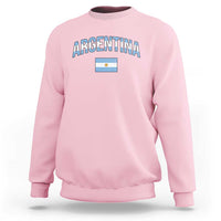 Throwback Argentina Pride Sweatshirt Vintage Flag Heritage Gift