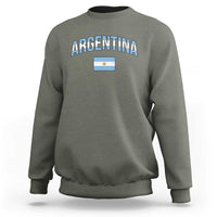 Throwback Argentina Pride Sweatshirt Vintage Flag Heritage Gift