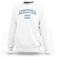 Throwback Argentina Pride Sweatshirt Vintage Flag Heritage Gift