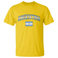 Throwback Argentina Pride T Shirt Vintage Flag Heritage Gift