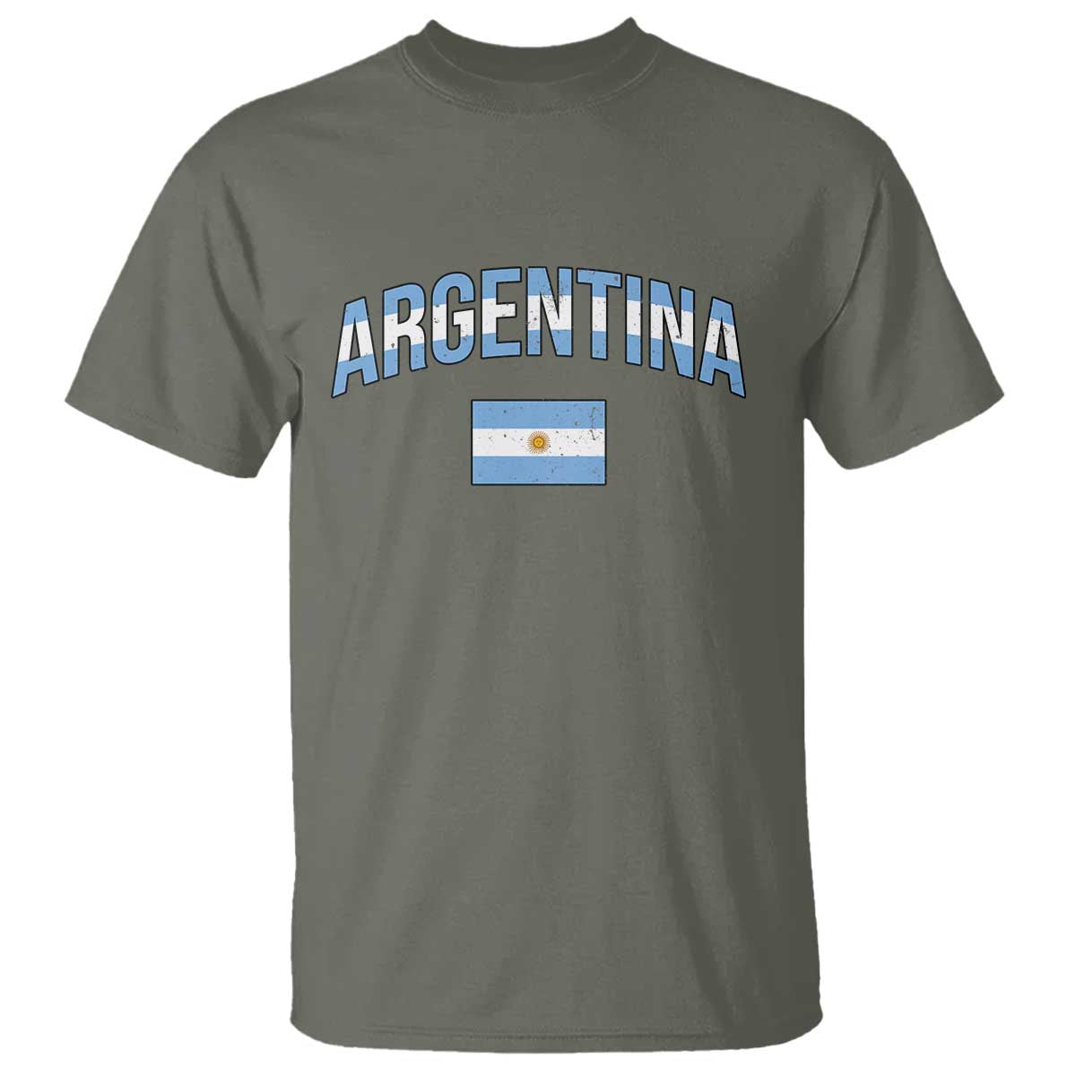 Throwback Argentina Pride T Shirt Vintage Flag Heritage Gift