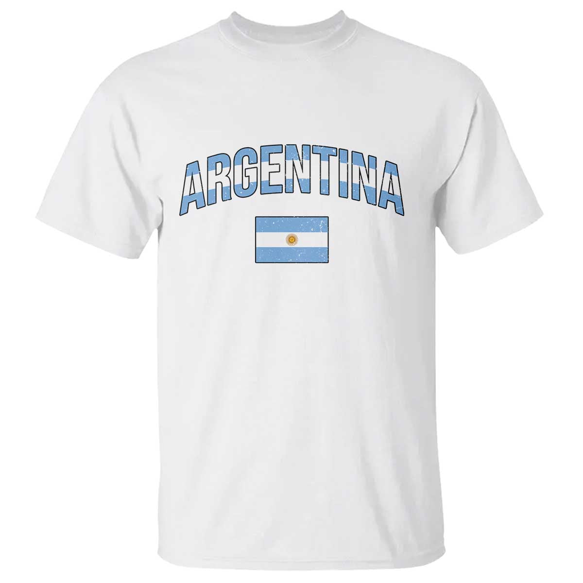 Throwback Argentina Pride T Shirt Vintage Flag Heritage Gift