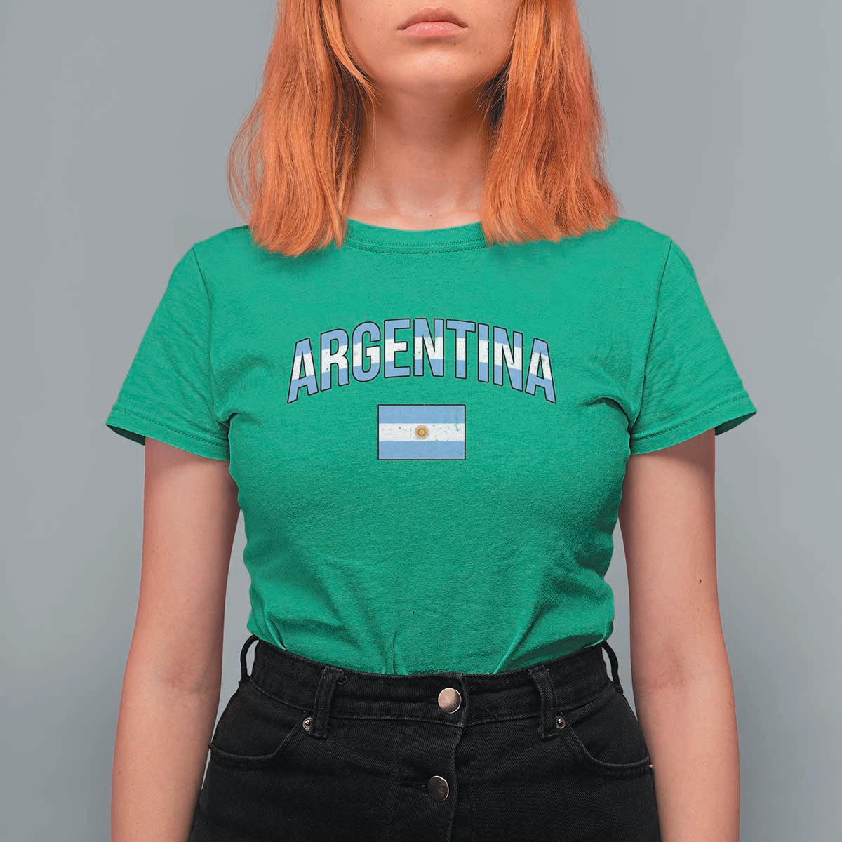 Throwback Argentina Pride T Shirt For Women Vintage Flag Heritage Gift