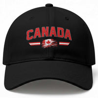 Vintage Canada Flag Baseball Cap Maple Leaf Heritage Gift