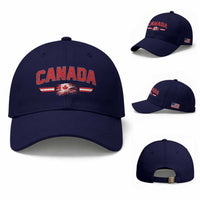Vintage Canada Flag Baseball Cap Maple Leaf Heritage Gift
