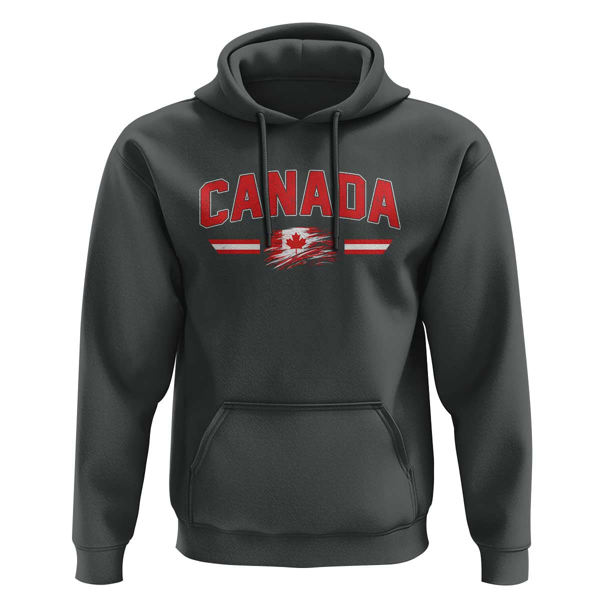 Vintage Canada Flag Hoodie Maple Leaf Heritage Gift