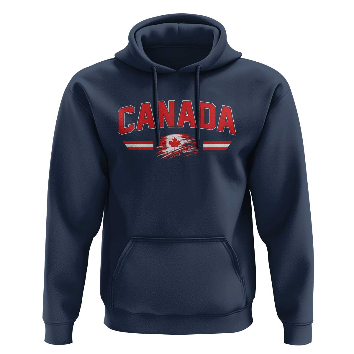 Vintage Canada Flag Hoodie Maple Leaf Heritage Gift