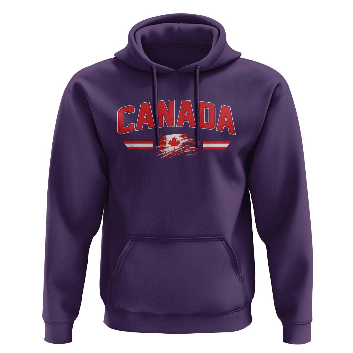 Vintage Canada Flag Hoodie Maple Leaf Heritage Gift
