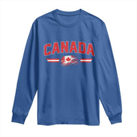 Vintage Canada Flag Long Sleeve Shirt Maple Leaf Heritage Gift