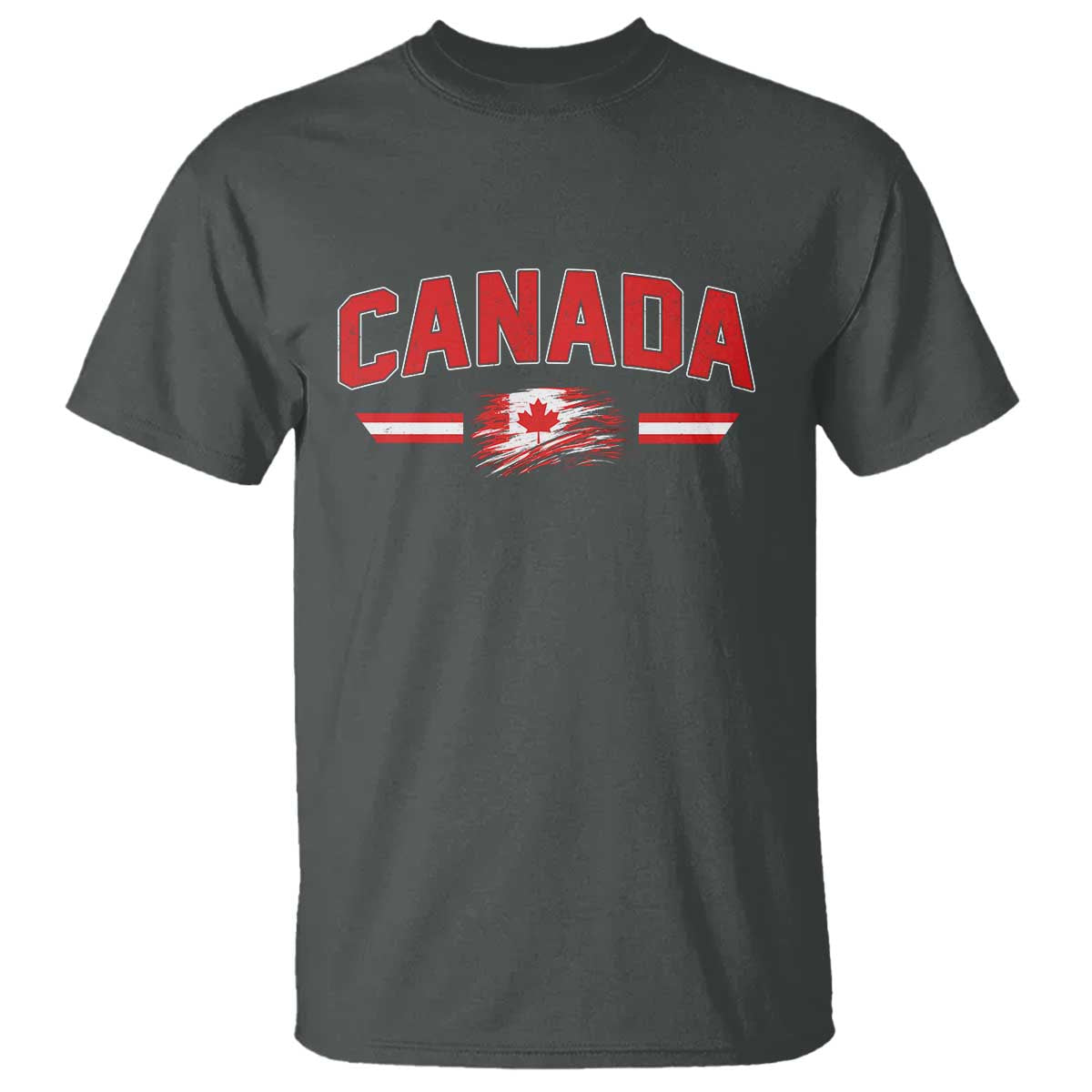 Vintage Canada Flag T Shirt Maple Leaf Heritage Gift